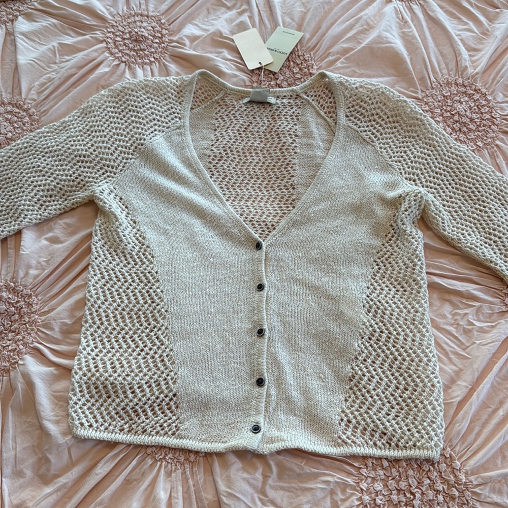 Lucky Brand Women's Cream Sweater - Picture 6 of 13